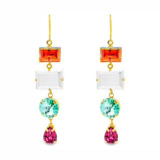 Zafron Earrings in Bohemian Wonderland