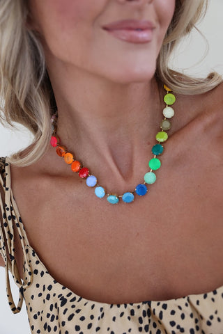 The Sofia Necklace in Electric Cowboy Fairy