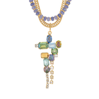 Seraphina Necklace in Purple