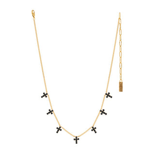 Multi Cross Necklace in Montana