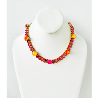Galileu Necklace in Pink