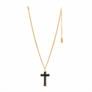 Gloria Necklace in Black
