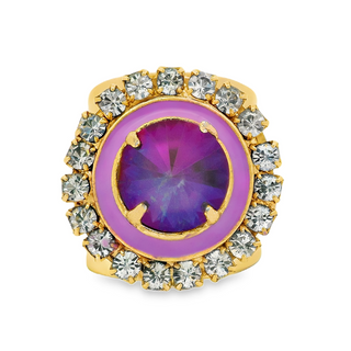 Hershey Ring in Violet Bloom