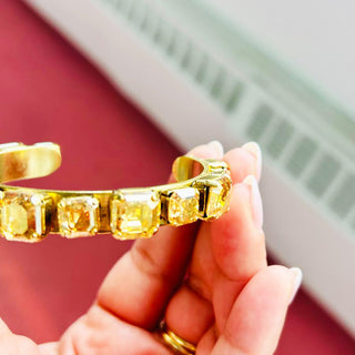Jadia Cuff in Caramel