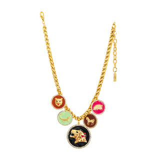 Jagger Multi Charm Necklace