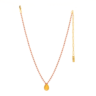 Milli Necklace in Light Rose / Aurum