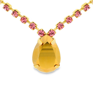 Milli Necklace in Light Rose / Aurum