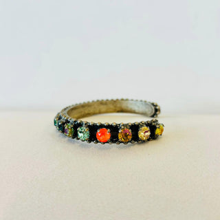 Mini Coco Cuff in Antique Silver