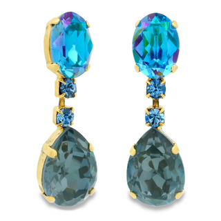 Mini Maisha Earrings in Midnight Express