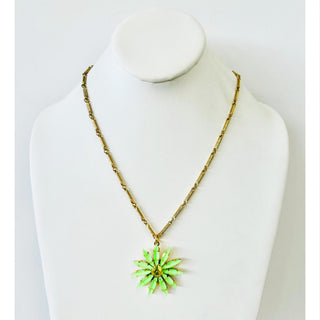 Molly Necklace in Green