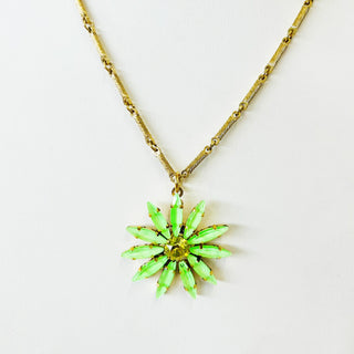 Molly Necklace in Green