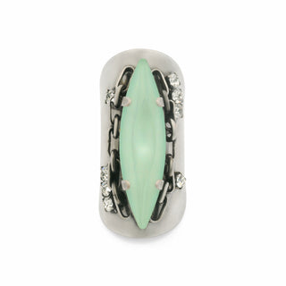 Navi Ring in Antique Silver / Fairy Dust