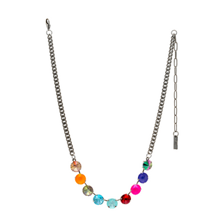 Collier Mini Sofia en arc-en-ciel pastèque