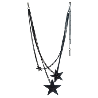 Brazil 3 Star Necklace in Smutt