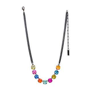 Collier Mini Sofia en arc-en-ciel pastèque