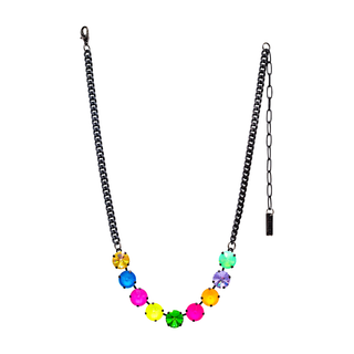 Collier Mini Sofia en arc-en-ciel pastèque