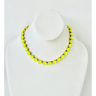 Oakland Necklace in Electric Yellow