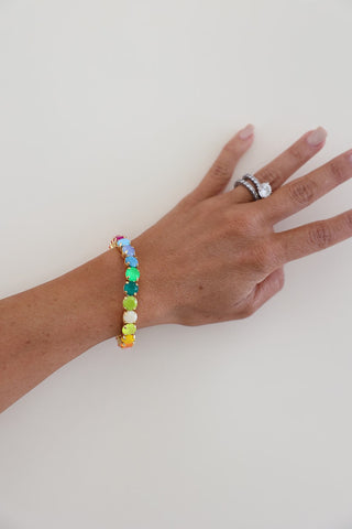 Oakland Stretch Bracelet in Electric Cowboy Fairy