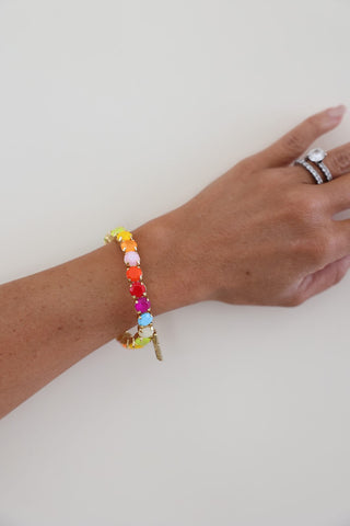 Oakland Stretch Bracelet in Electric Cowboy Fairy