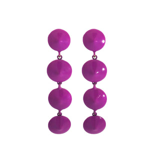 Olivia Earrings in Purple