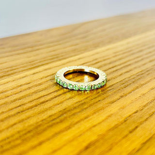 Rae Ring in Peridot / Size 6