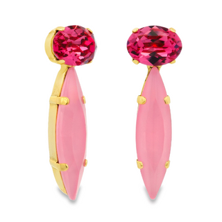 Rowen Earrings in Ultra Petal Pink