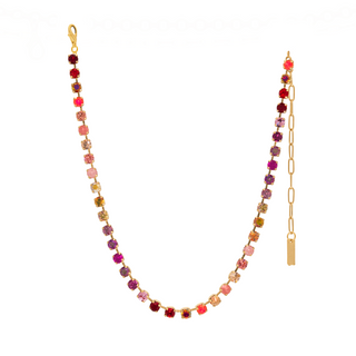 Sarina Necklace in Flamingo Mix