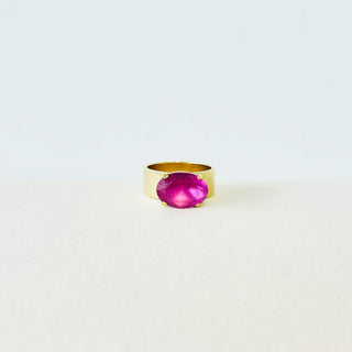 Solitaire Ring in Oval