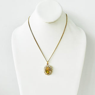 Suki Necklace in Caramel