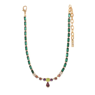 Agatha Necklace in Emerald