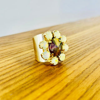 Twiggy Plus Ring in Yellow
