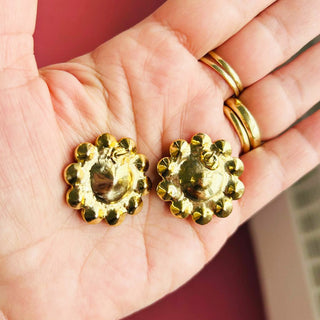 Twiggy Studs in Pink Peony