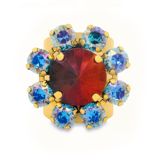 Twiggy Plus Ring in Chocolate