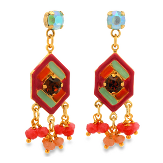 Pendientes Mini Janie en Colores Triquetra