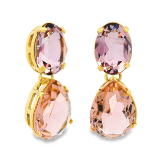 Wynn Earrings in Vintage Rose