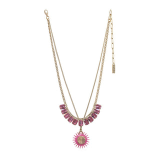Khaleesi Necklace in Pink