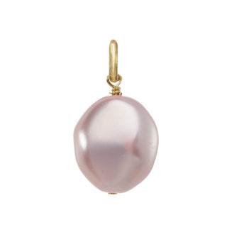 Gota de perla rosa claro