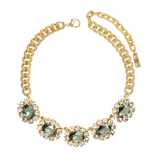 Edith Necklace in Light Gold