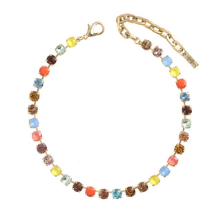 Oakland Antique Gold Multi Necklace