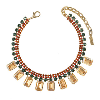 Kirra Necklace in Antique Gold