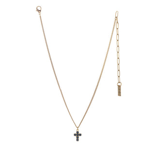 Single Mini Cross Necklace