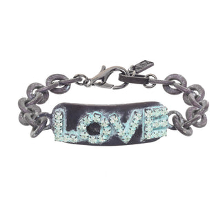 Bracelet Love ID - Smutt Patina