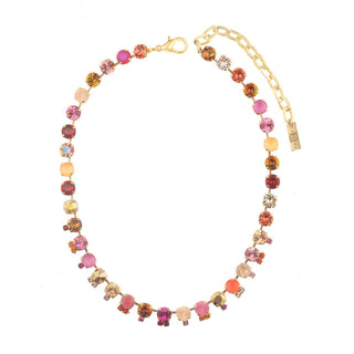 Mini ALL the Colors Necklace in Pink Mix